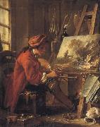 Francois Boucher, Young Artist in his Studion